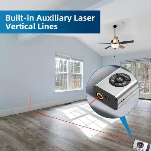 100m Laser Tape Measure Accurate Distance Meter Construction by salelink.co.nz