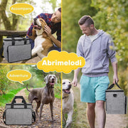 6 Set Dog Travel Bag Large Pet Travel Kit by salelink.co.nz