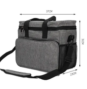 6 Set Dog Travel Bag Large Pet Travel Kit by salelink.co.nz