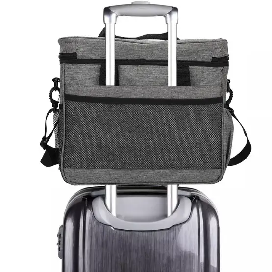 6 Set Dog Travel Bag Large Pet Travel Kit by salelink.co.nz