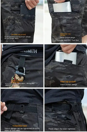 Men's Waterproof Tactical Trousers - Outdoor Cargo Pants with Fleece Lining | Plus Size Available by Mead's Supply & Equipment Outfitters limited