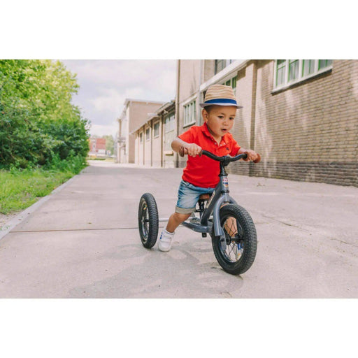 Grey Vintage Balance Bike & Trike – Trybike | Balance Bike NZ by Curious Moonbeam