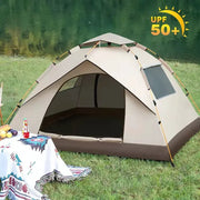 Portable Beach Tent - UV Protection Sun Shelter for 2-4 People | Quick Setup Foldable Camping Tent by Mead's Supply & Equipment Outfitters limited