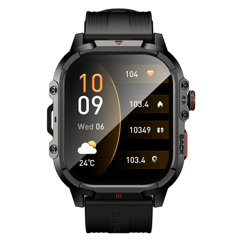 techplus Y45 Rugged Outdoor GPS Smartwatch With Bluetooth Calling 1.95 Inch Display Y45 Rugged GPS Smartwatch With Bluetooth Calling