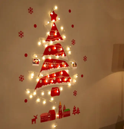 DIY Felt Christmas Tree with Light by salelink.co.nz