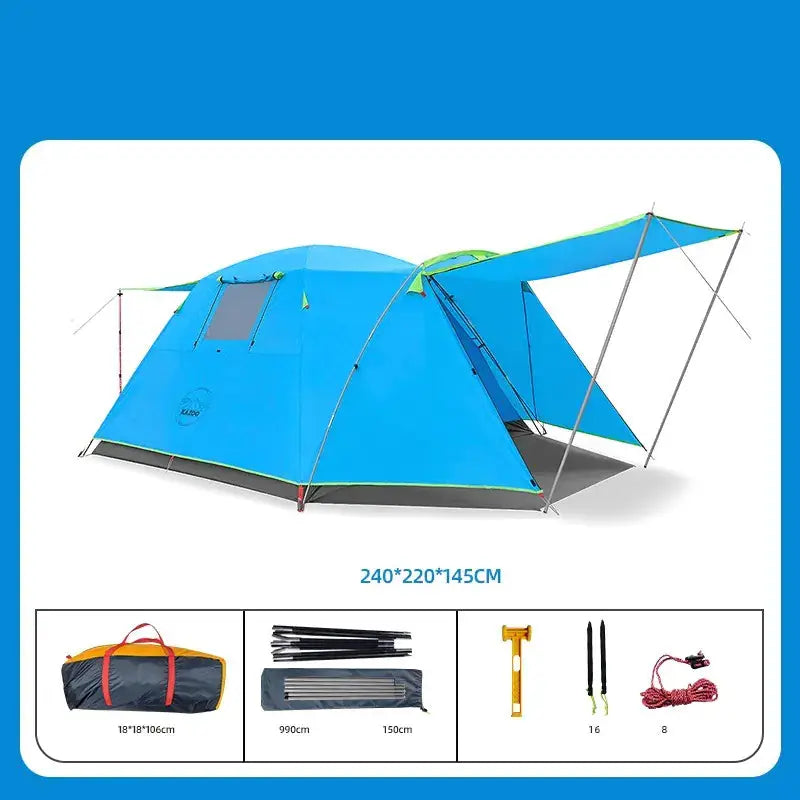 Four Person Outdoor Camping Tent by Mead's Supply & Equipment Outfitters limited