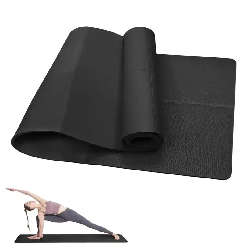 Yoga Mat Pilates Fitness Mat – 3/4/6mm (6 colours available) by Habicare