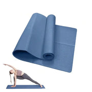 Yoga Mat Pilates Fitness Mat – 3/4/6mm (6 colours available) by Habicare