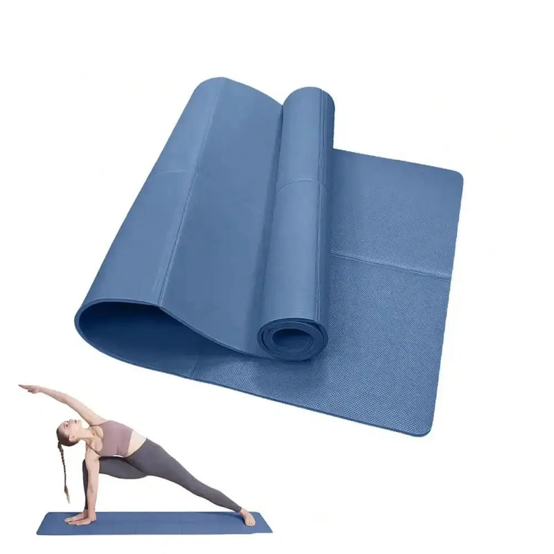 Yoga Mat Pilates Fitness Mat – 3/4/6mm (6 colours available) by Habicare