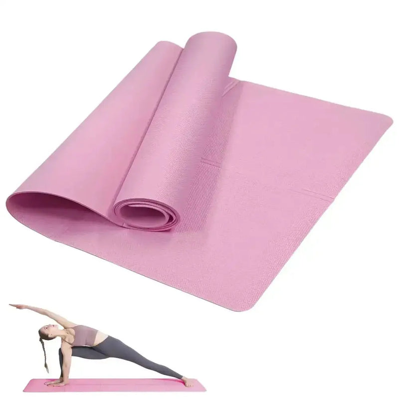 Yoga Mat Pilates Fitness Mat – 3/4/6mm (6 colours available) by Habicare
