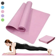 Yoga Mat Pilates Fitness Mat – 3/4/6mm (6 colours available) by Habicare