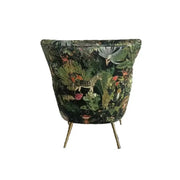 BroDeals Armchair Patchwork Armchair - Forest Green Patchwork Armchair - Forest Green