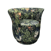 BroDeals Swivel Chair Patchwork Tub Swivel Chair Patchwork Tub Swivel Chair