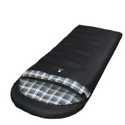 Large Winter Flannel Sleeping Bag - 220x100cm Warm Thickened Camping Sleeping Bag | Envelope Design by Mead's Supply & Equipment Outfitters limited