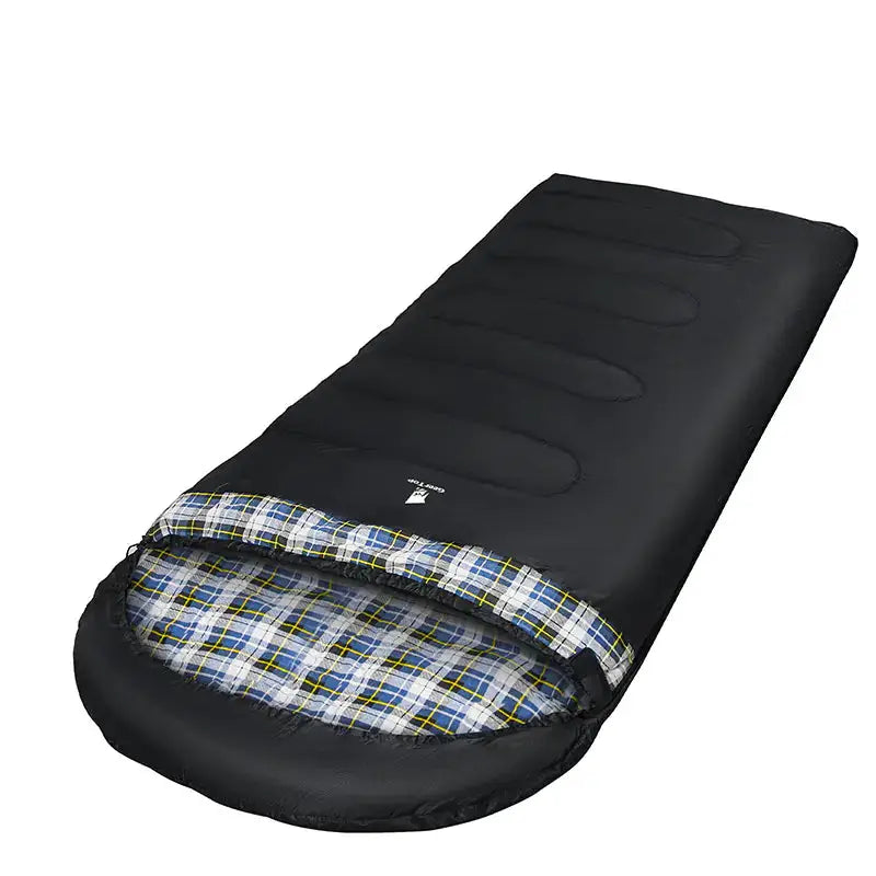 Large Winter Flannel Sleeping Bag - 220x100cm Warm Thickened Camping Sleeping Bag | Envelope Design by Mead's Supply & Equipment Outfitters limited