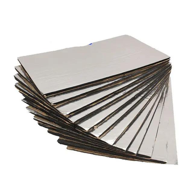 10Sheets 50x30CM Car Heat Insulation Deadening Sound Foam Deadener by salelink.co.nz