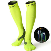 Professional Long Compression Socks for Running and Cycling - 72% Nylon Athletic Support by Mead's Supply & Equipment Outfitters limited