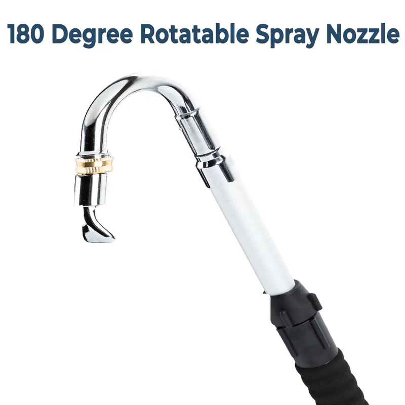 1.75m Gutter Cleaner Telescopic Cleaning Tool Water Wand Brass Fit by salelink.co.nz