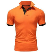 Men's Casual Cotton Polo Shirt - Slim Fit Short Sleeve Polo for Meetings and Events | Plus Size Available by Mead's Supply & Equipment Outfitters limited