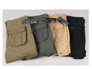 Cargo Pants Outdoor Solid Color Trousers Hiking Work Pants by dealonline.co.nz