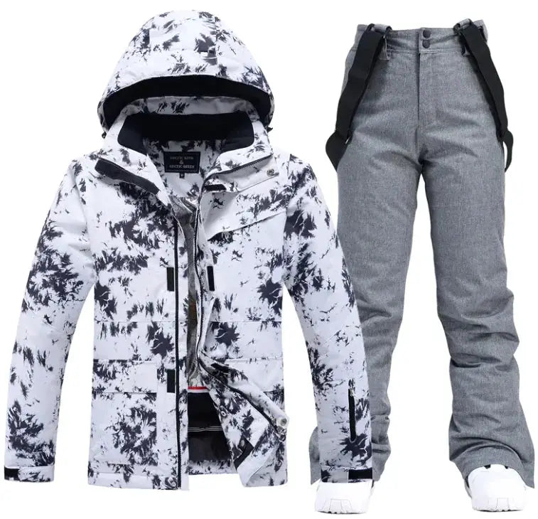 Ski Suit Men's and Women's - Waterproof Windproof Winter Snow Suit | Unisex 2-Piece Set by Mead's Supply & Equipment Outfitters limited