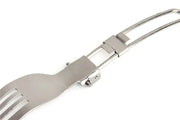 Camping Foldable Cutlery Set - Portable Stainless Steel Utensils for Outdoor Dining | Travel Tableware by Mead's Supply & Equipment Outfitters limited