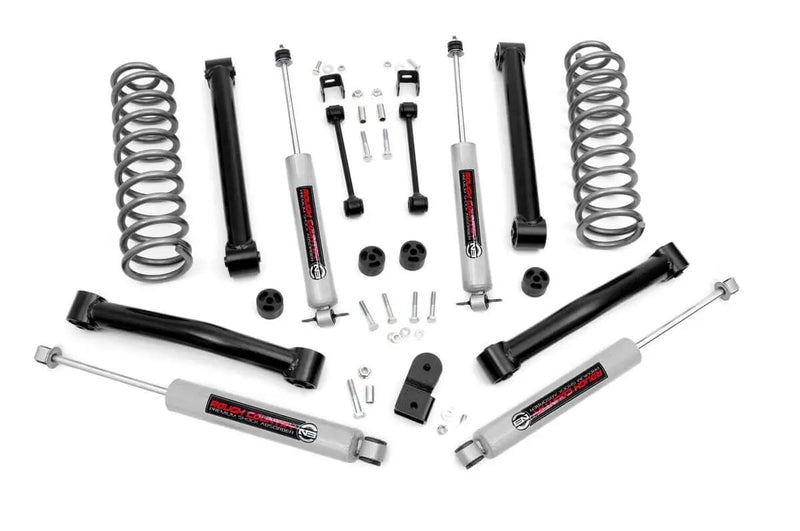 3.5 Inch Lift Kit V-6 Motor, Jeep Grand Cherokee ZJ 2WD/4WD (1993-1998) by Magwarehouse.com