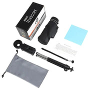 Zoom Monocular Telescope with Tripod & Phone Clip by Habicare