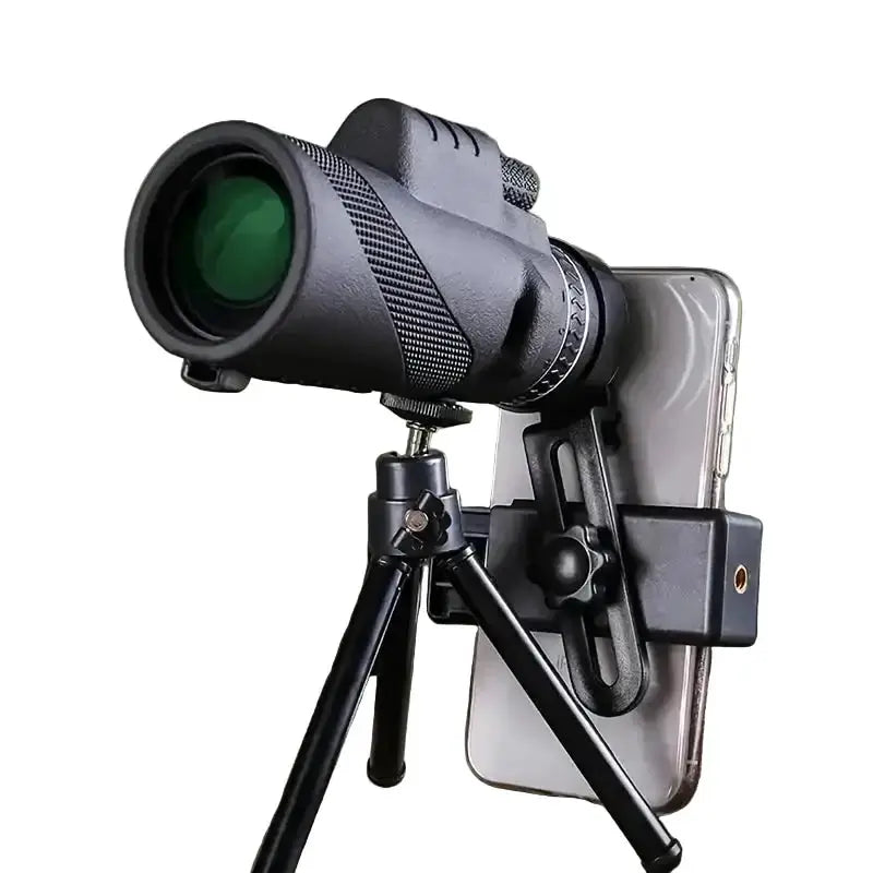 Zoom Monocular Telescope with Tripod & Phone Clip by Habicare