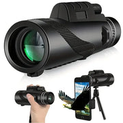 Zoom Monocular Telescope with Tripod & Phone Clip by Habicare