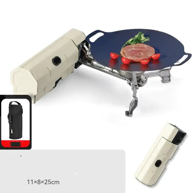 Portable Folding Camping Gas Stove - Compact Outdoor Cooking System | Backpacking Burner by Mead's Supply & Equipment Outfitters limited